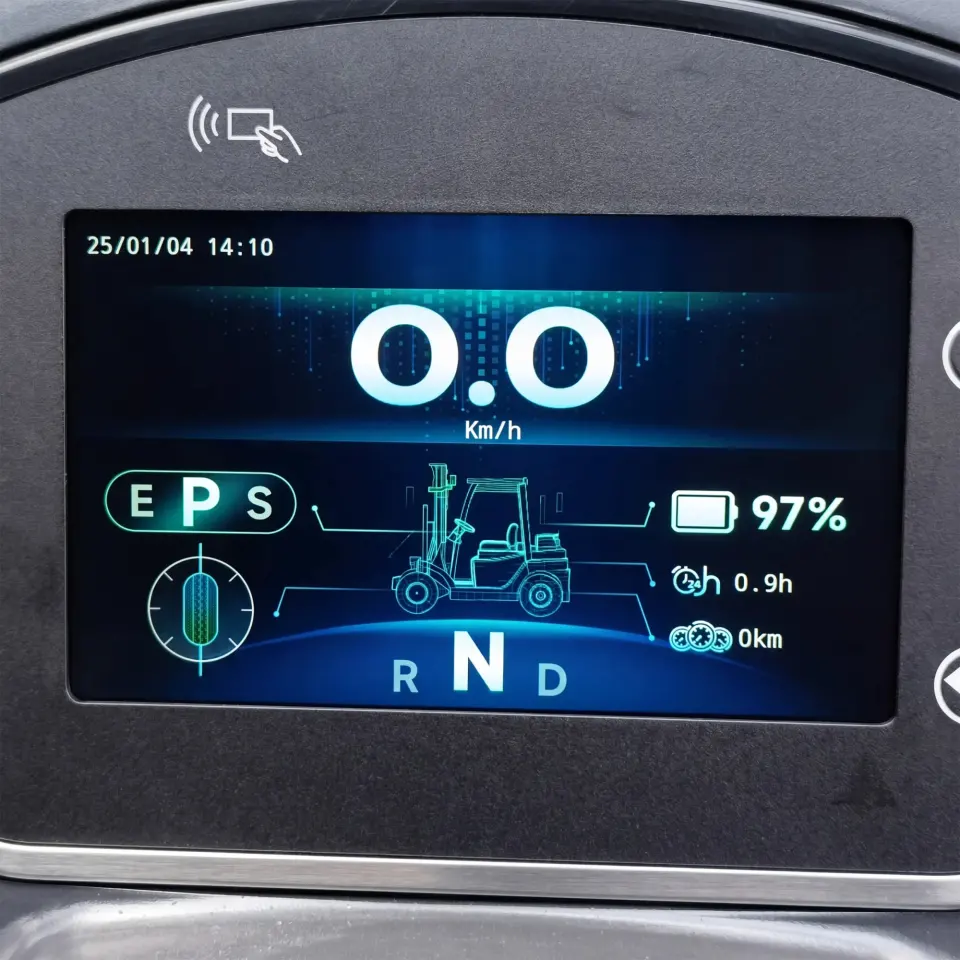 Litijum-jonski viljuškar RF25L – pametni LCD displej