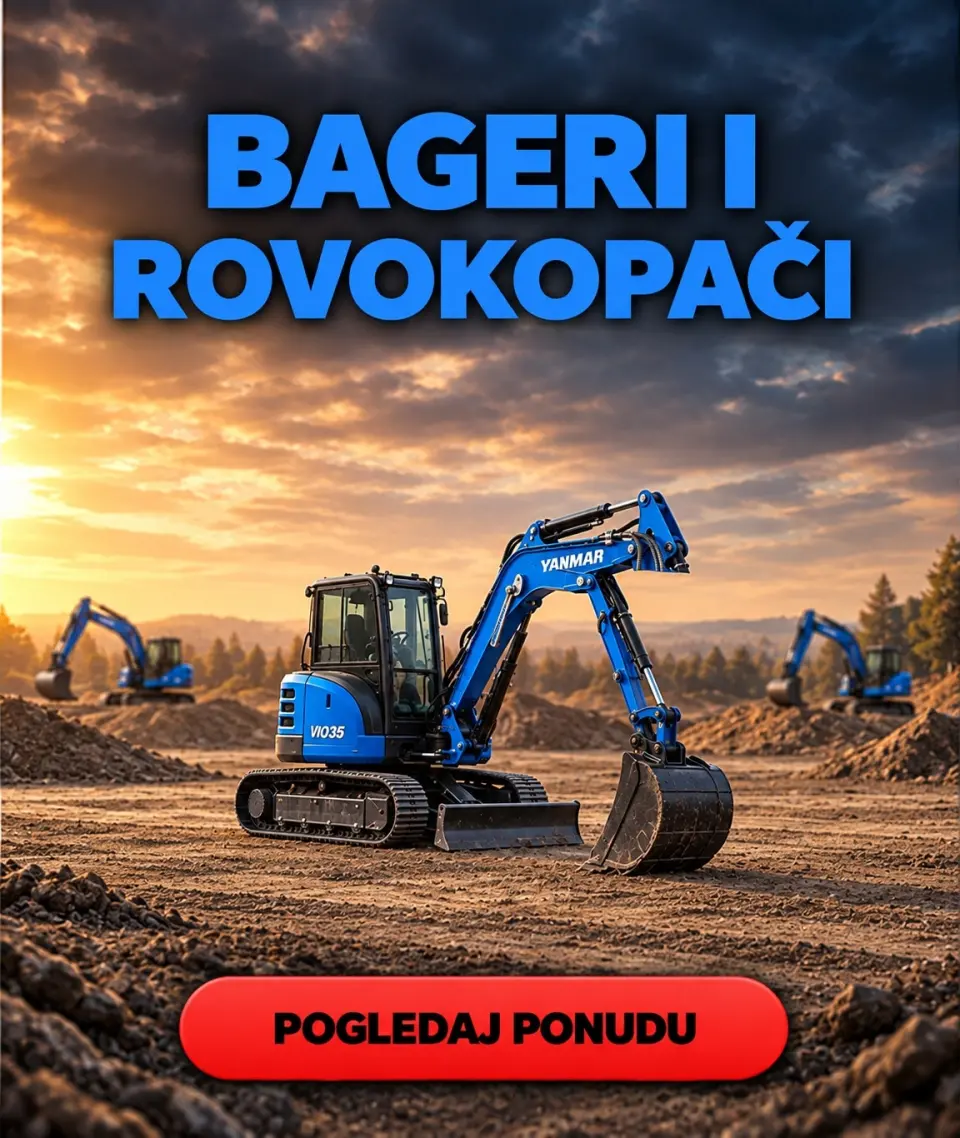 Bageri i rovokopači – pogledaj ponudu