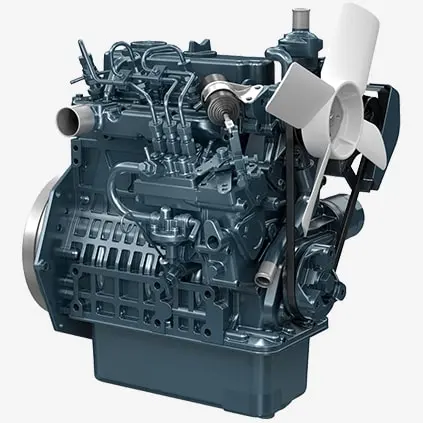 Mini bager R322L – motor Kubota D902