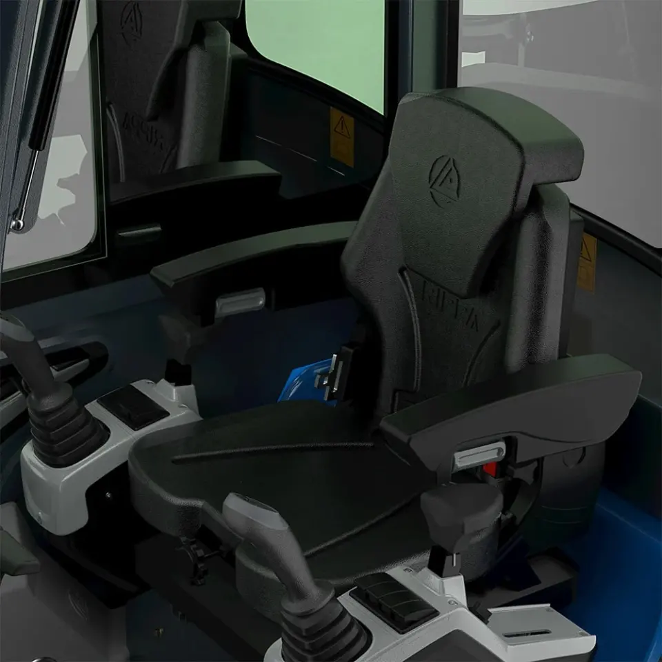Mini bager R22 PRO – upravljačke ručice sa dva tastera