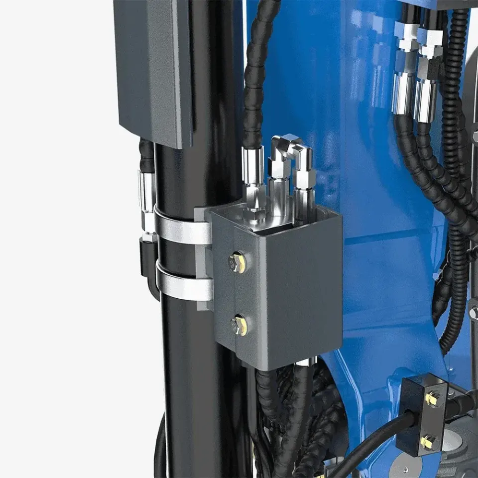 Mini bager R32 PRO – sigurnosni ventil protiv pucanja crijeva