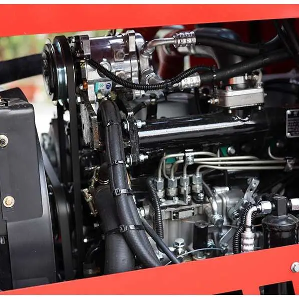 Terenski viljuškar R535 – snažan motor