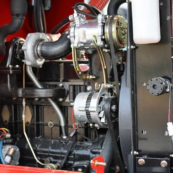 Rough terrain forklift R550 – strong engine