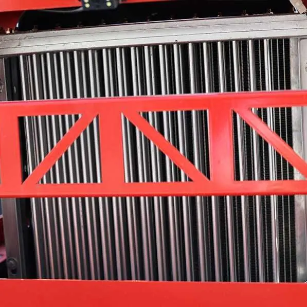 Rough terrain forklift R555 – cooling system