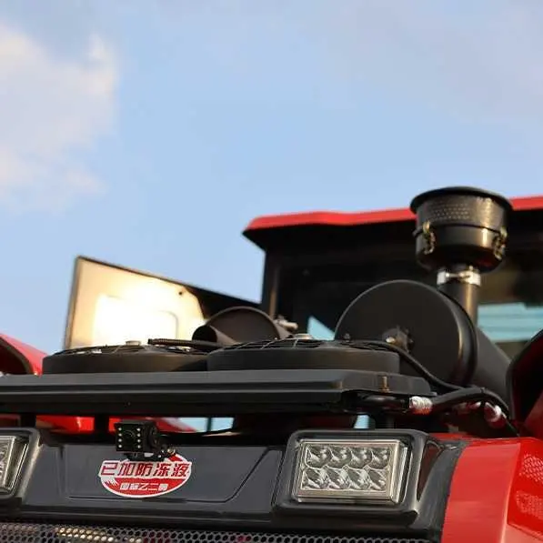 Rough terrain forklift R550 – cooling and air filter